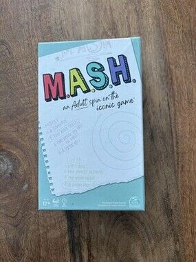 MASH Adult Party Card Game Spin Master 17+ Crushin' Fun Board New Sealed